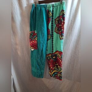 Kikis nation Vibrant Towle Pants For Beach Or The Pool Size XL